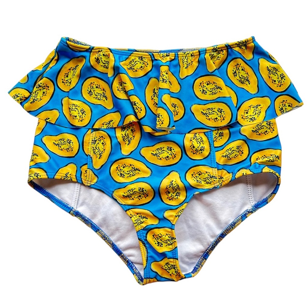 Kortni Jeane High Rise Swim Bottoms